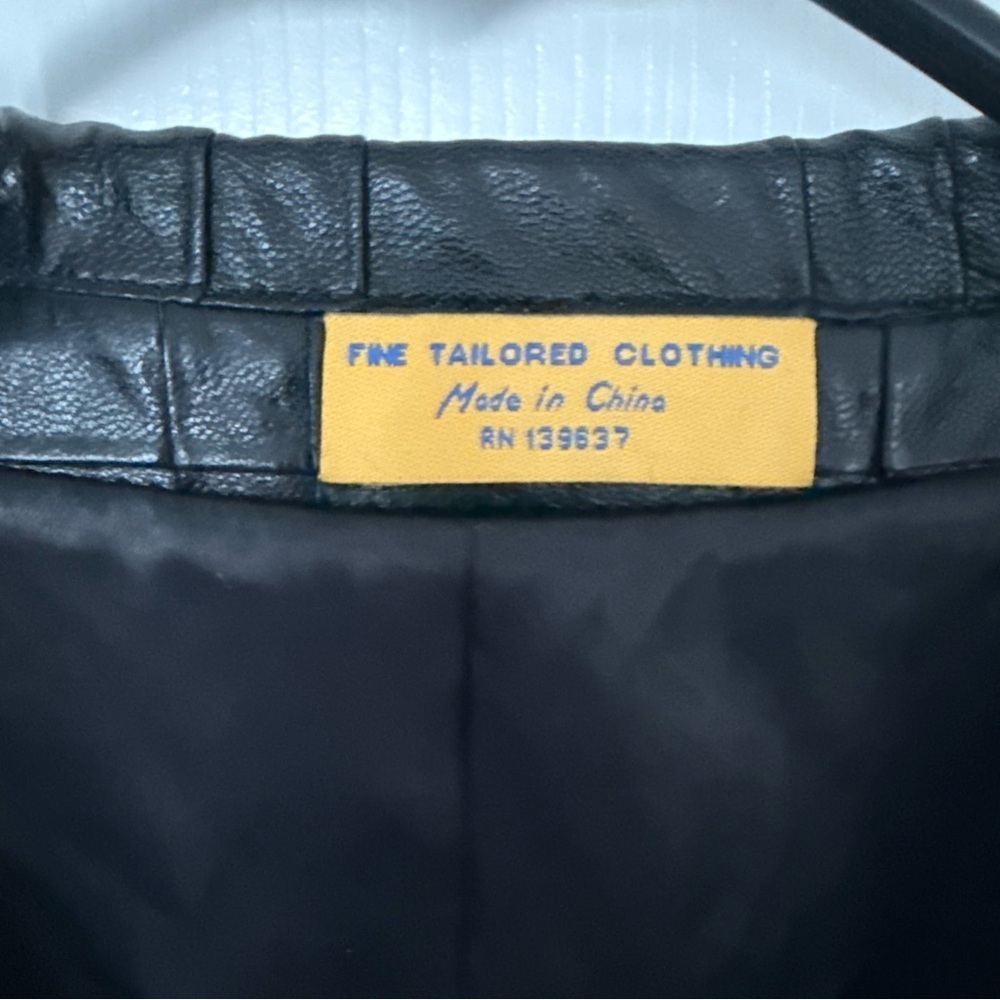 Lazino Vintage Black Quitled Jacket - Picture 2 of 8